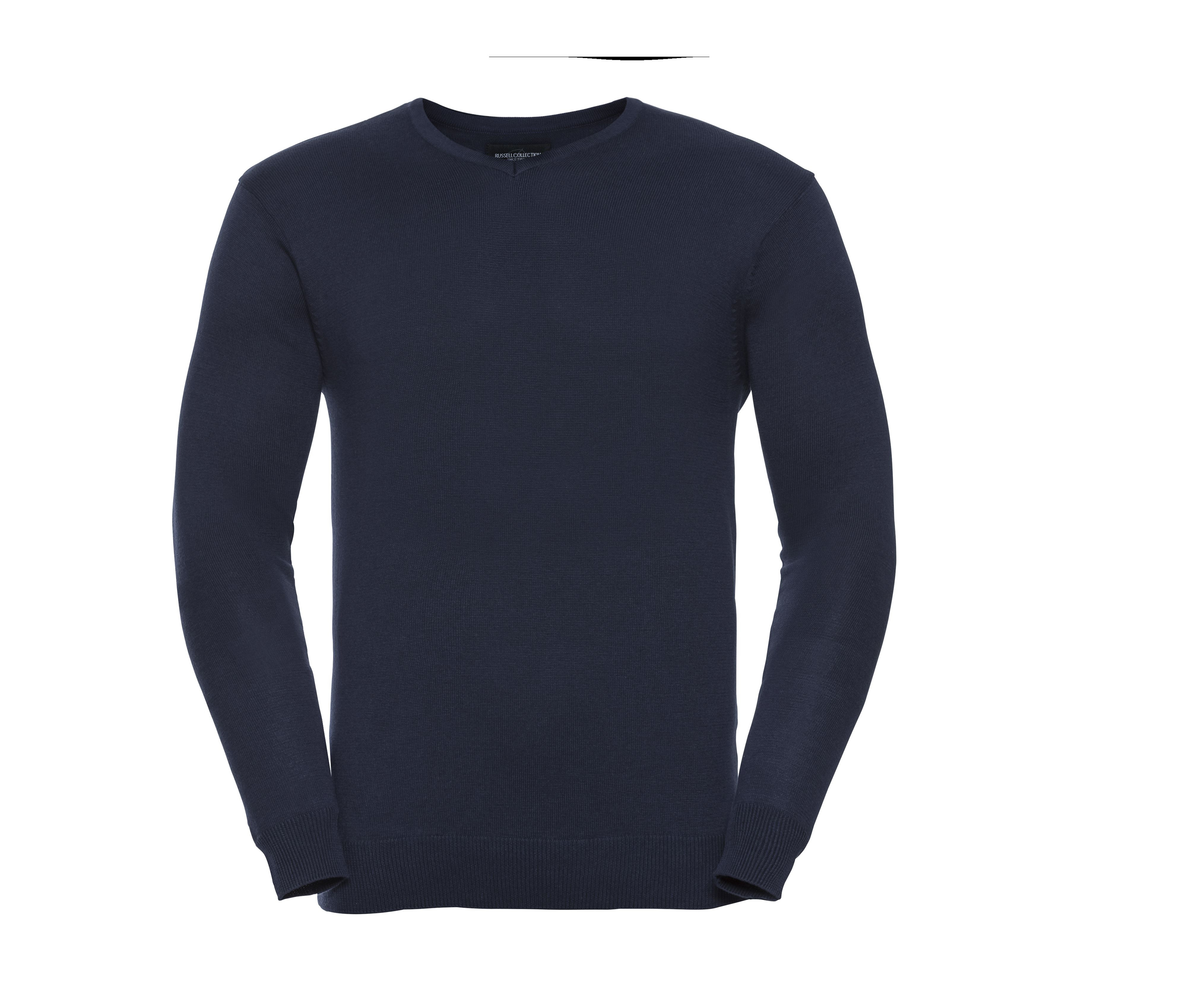 MEN'S V-NECK KNITTED PULLOVER