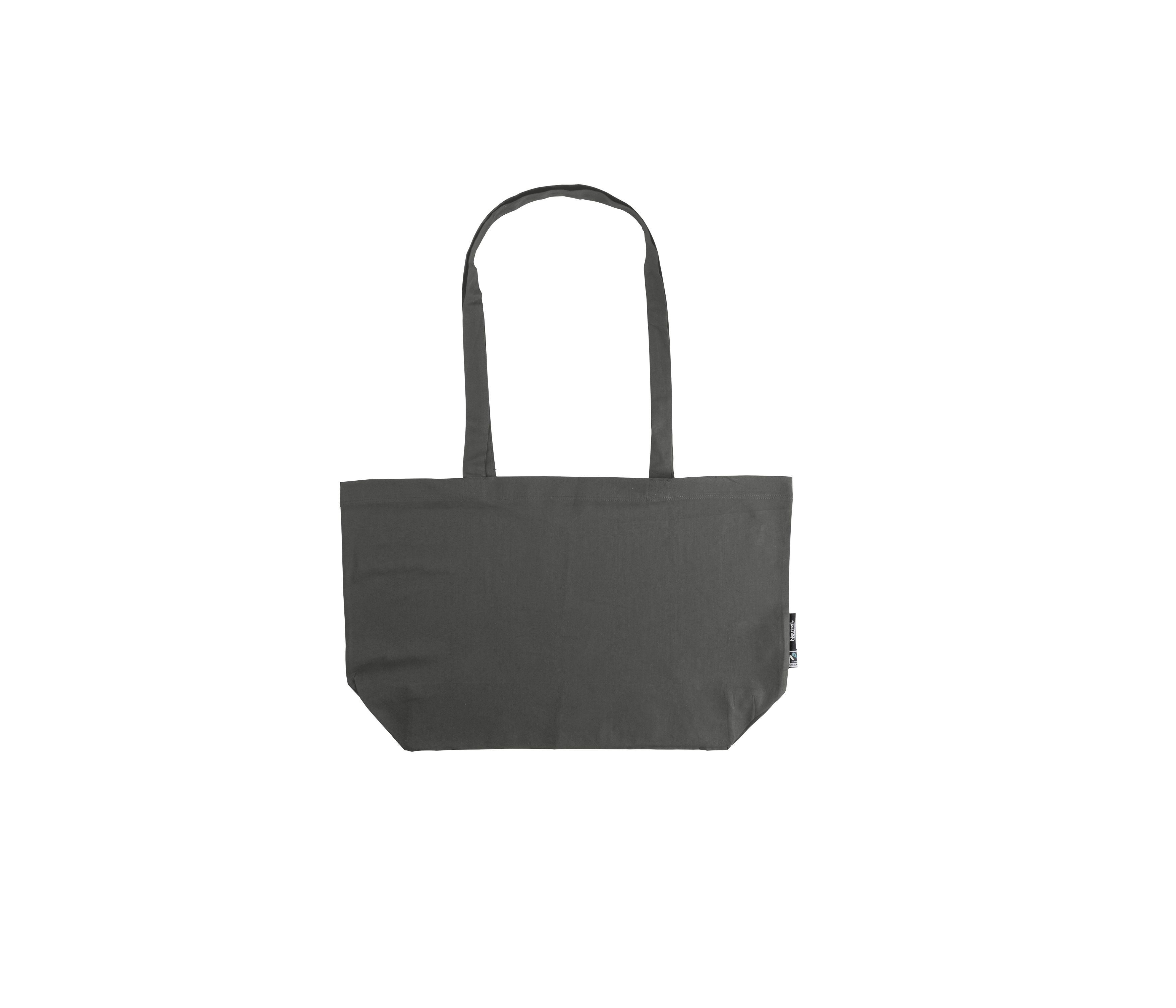 SHOPPING BAG WITH GUSSET