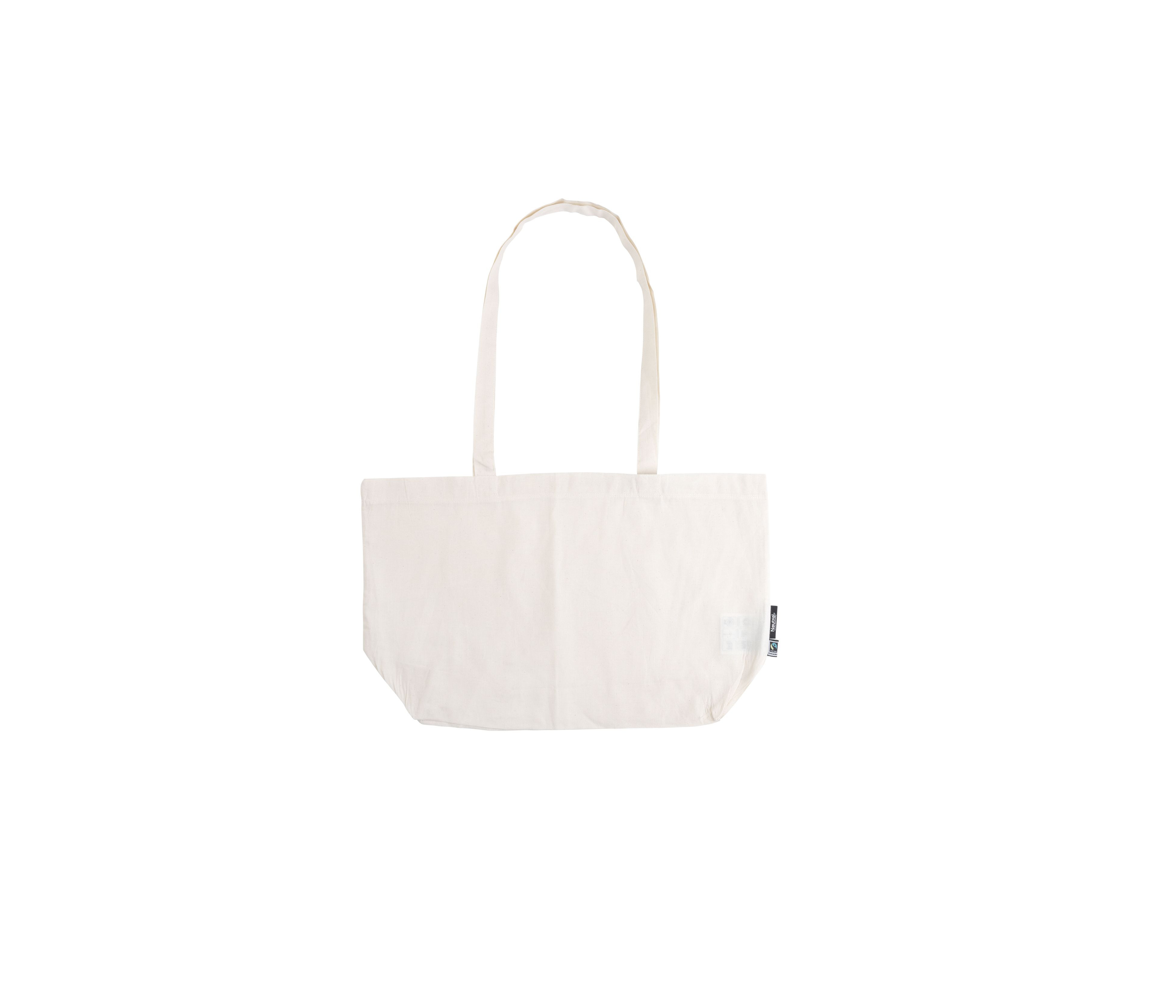 SHOPPING BAG WITH GUSSET