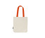 TWILL BAG WITH CONTRAST HANDLES