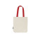 TWILL BAG WITH CONTRAST HANDLES