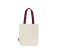 TWILL BAG WITH CONTRAST HANDLES