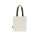 TWILL BAG WITH CONTRAST HANDLES