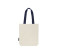 TWILL BAG WITH CONTRAST HANDLES